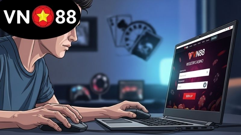 Hướng dẫn đăng ký VN88 chi tiết dành tới cho người chơi mới